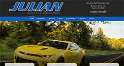 Desktop Screenshot of julianautosales.com